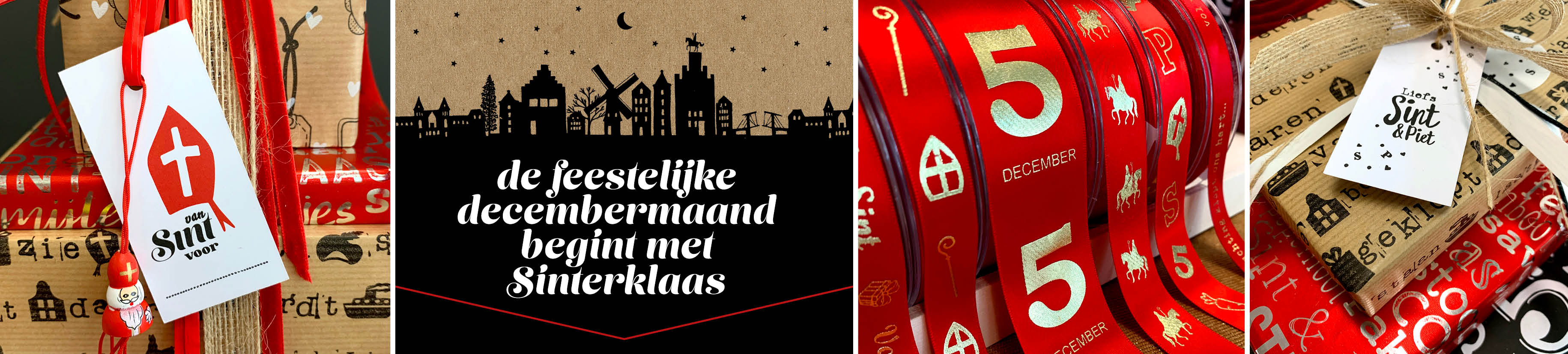 Banners Sinterklaas Eggink verpakkingen